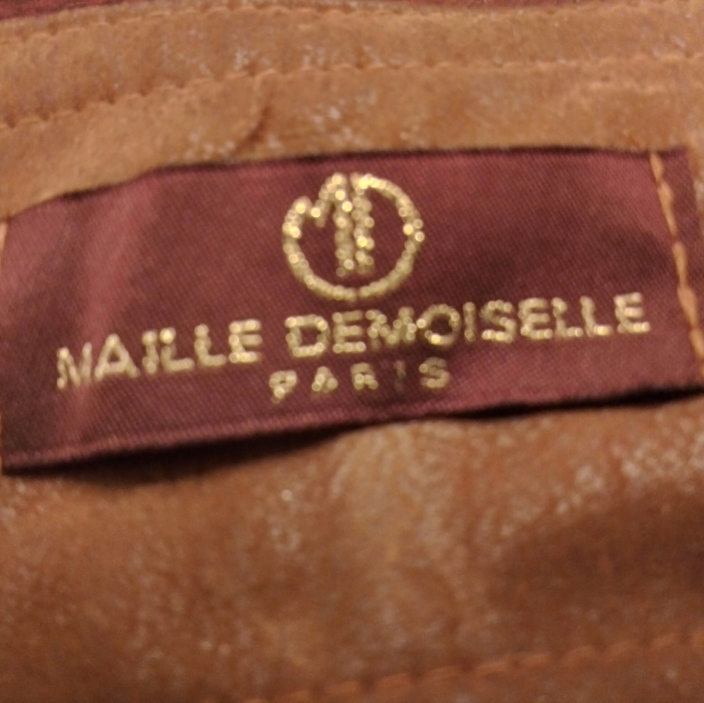 Suède leather jeans